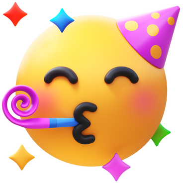 partying face в PNG, SVG