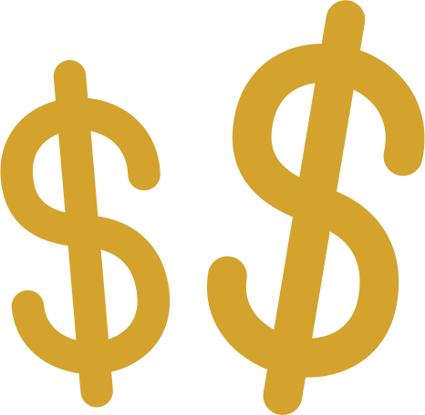 dollar symbols Illustration in PNG, SVG