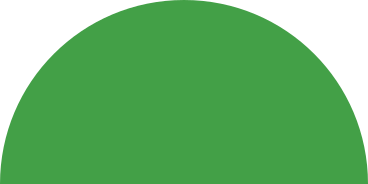 Semicircle green PNG, SVG