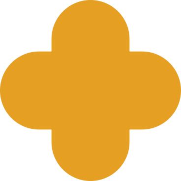 Orangle quatrefoil PNG, SVG