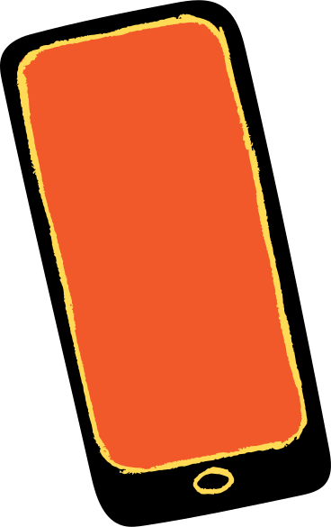 Cell phone PNG, SVG