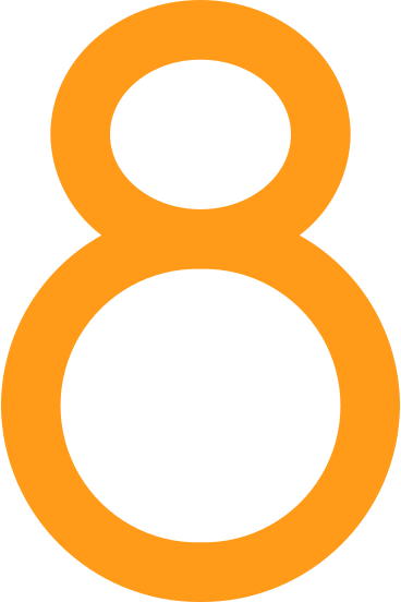 yellow eight PNG, SVG