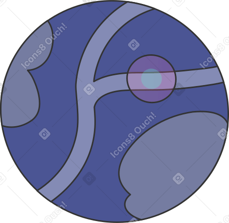 Игровая карта-компас в PNG, SVG