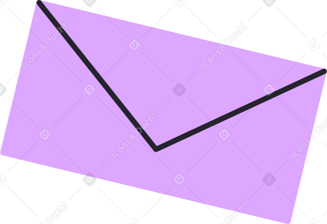 紫色の封筒 PNG、SVG
