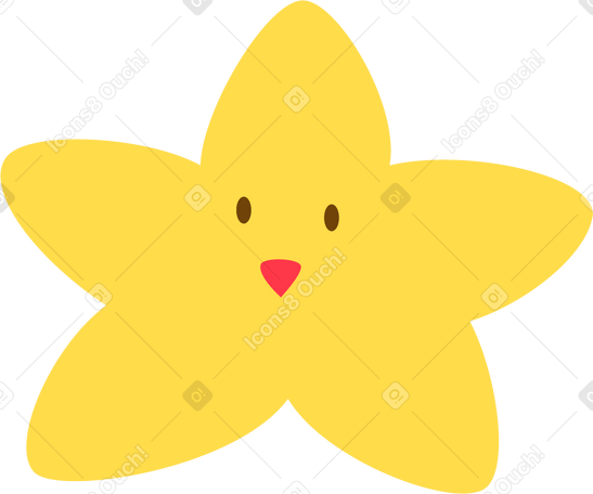 pillow star PNG, SVG