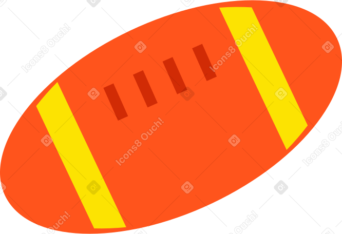 ballon de football américain PNG, SVG