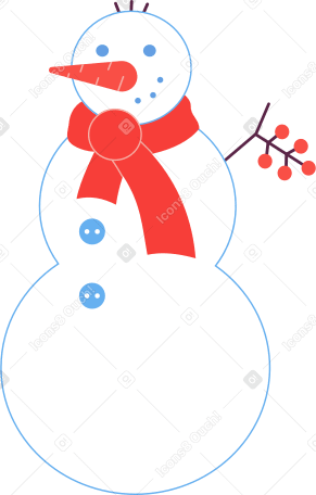 boneco de neve PNG, SVG