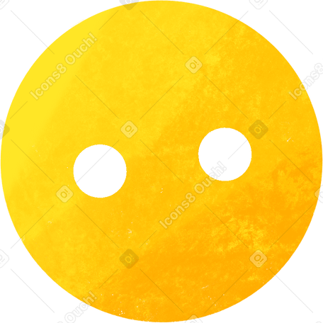 yellow decorative button PNG, SVG