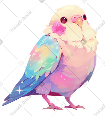 Cute bird PNG, SVG