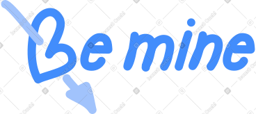 Be mine PNG, SVG