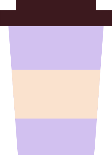 Tasse kaffee mit deckel PNG, SVG