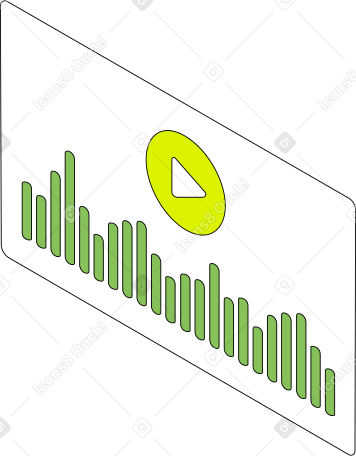 sound waves Illustration in PNG, SVG