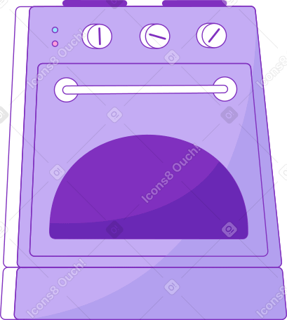 baking oven Illustration in PNG, SVG
