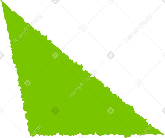 scalene green Illustration in PNG, SVG