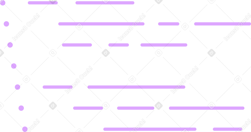 Lignes de code horizontales PNG, SVG