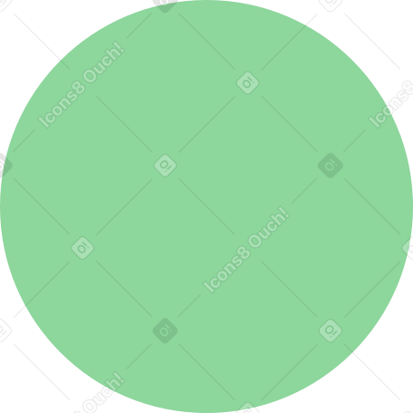 green circle Illustration in PNG, SVG