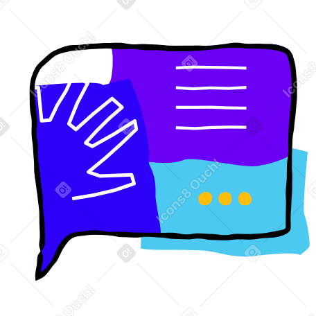 受信トレイメッセージ のpngとsvgでのイラスト