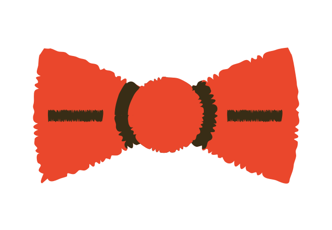 bow tie Illustration in PNG, SVG