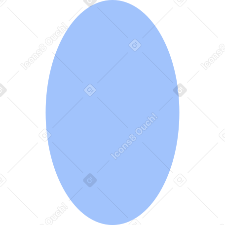 ellipse blue PNG, SVG