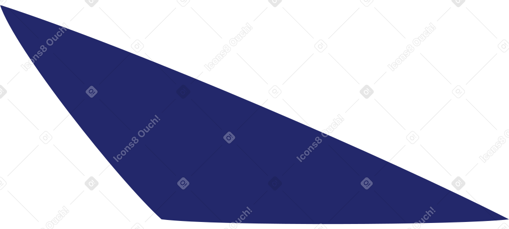 scalene dark blue Illustration in PNG, SVG