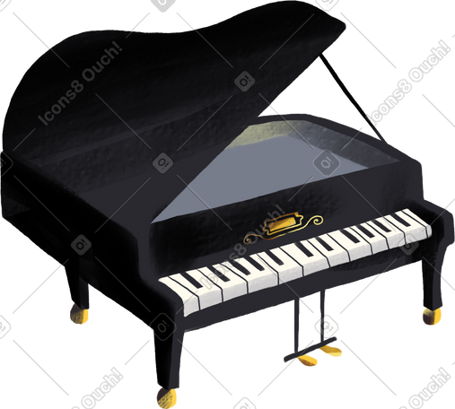 piano PNG, SVG