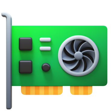 video card PNG, SVG