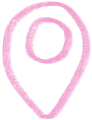 pink gps symbol PNG, SVG