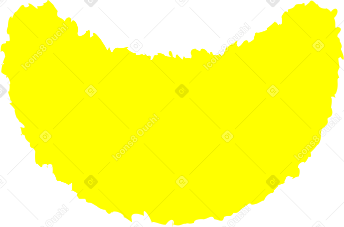 crescent yellow Illustration in PNG, SVG