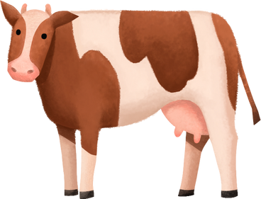 корова в PNG, SVG