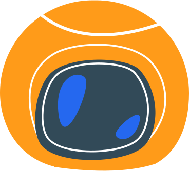 Шлем астронавта в PNG, SVG
