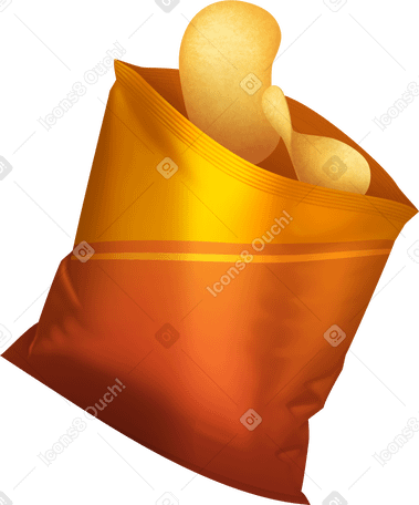 bag of chips PNG、SVG