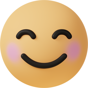 smiling face with smiling eyes PNG, SVG