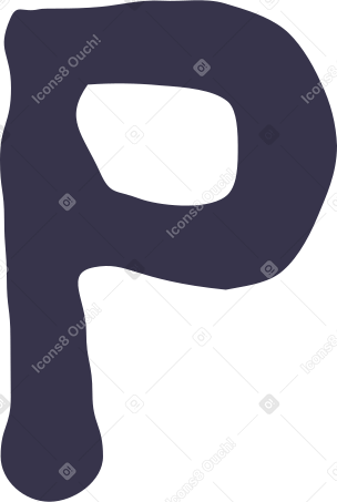 letter p в PNG, SVG