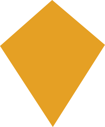 Orange kite PNG、SVG