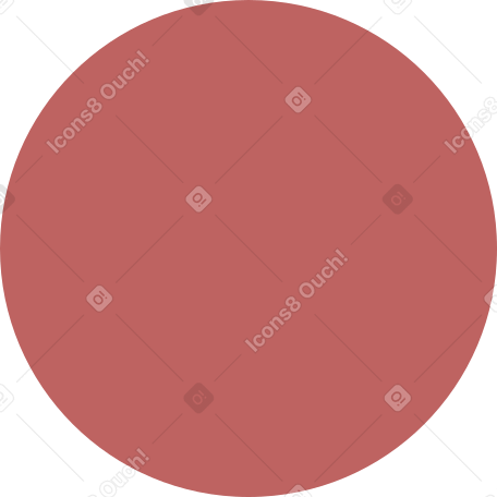 burgundy circle Illustration in PNG, SVG