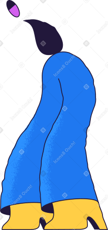 standing person Illustration in PNG, SVG