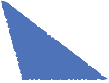 Blue scalene PNG, SVG