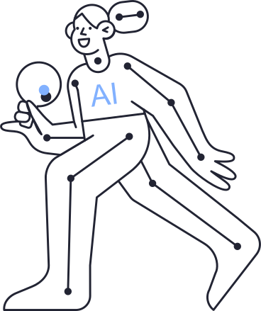 Artificial intelligence woman PNG, SVG