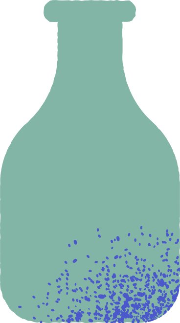 big green vase PNG, SVG