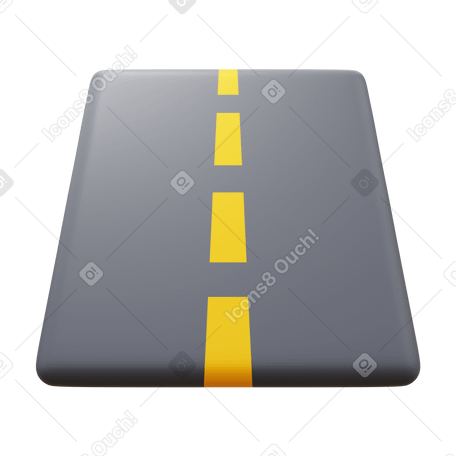 3D road PNG, SVG