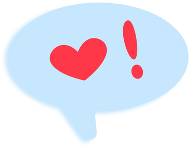 Speech bubble with a heart PNG, SVG