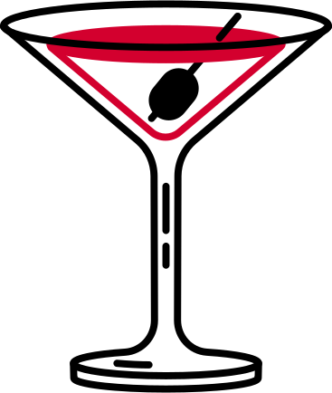 Verre à martini PNG, SVG