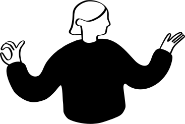 Woman holding something in both hands PNG, SVG