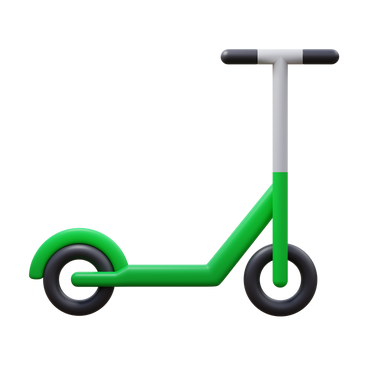 kick scooter PNG, SVG