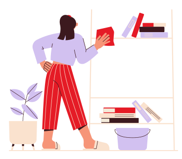 Woman cleaning the house and wiping the dust PNG, SVG