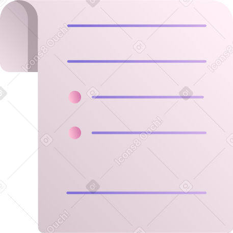 contract Illustration in PNG, SVG