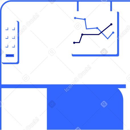 background reception desk Illustration in PNG, SVG