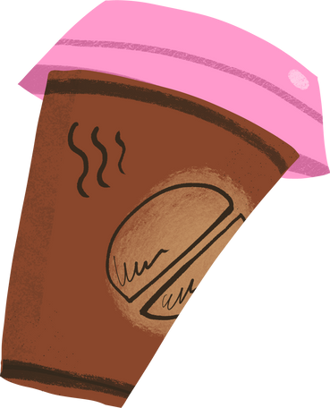 coffee Illustration in PNG, SVG