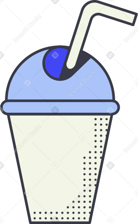 Молочный коктейль в PNG, SVG
