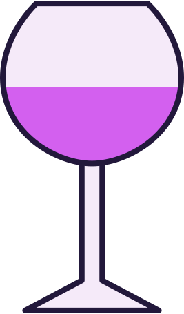 wine glass Illustration in PNG, SVG